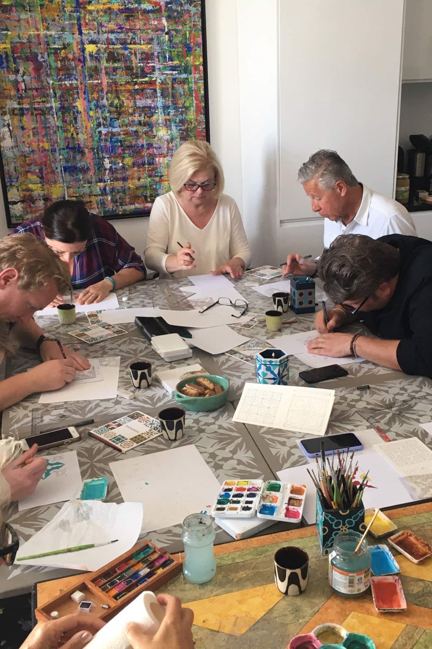 atelier azulejos Airbnb expérience workshop