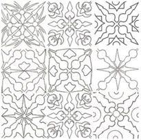coloriage 9 formettes